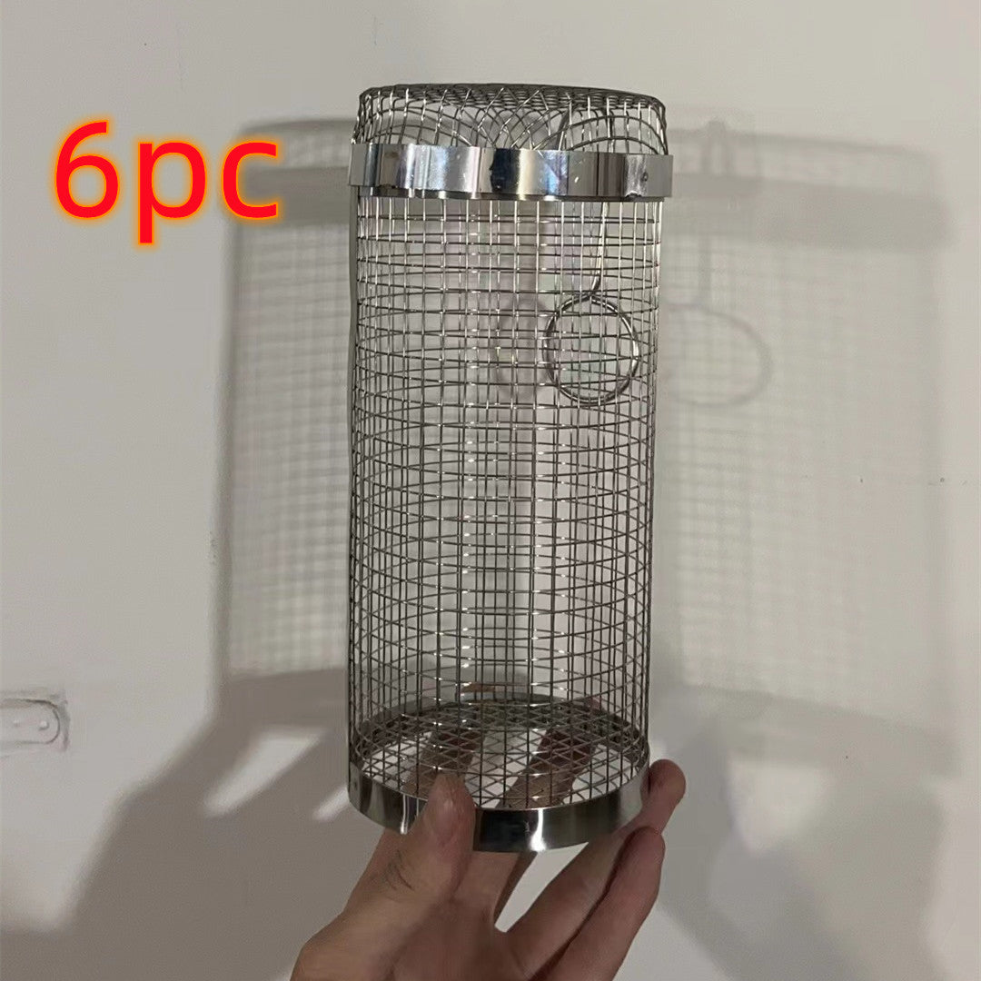 Portable Metal BBQ Grilling Basket for Outdoor Camping Portable Metal BBQ Grilling Basket for Outdoor Camping