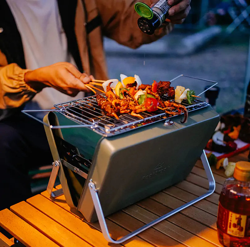 Portable BBQ Stove Grill Folding Charcoal Grill Portable BBQ Stove Grill Folding Charcoal Grill