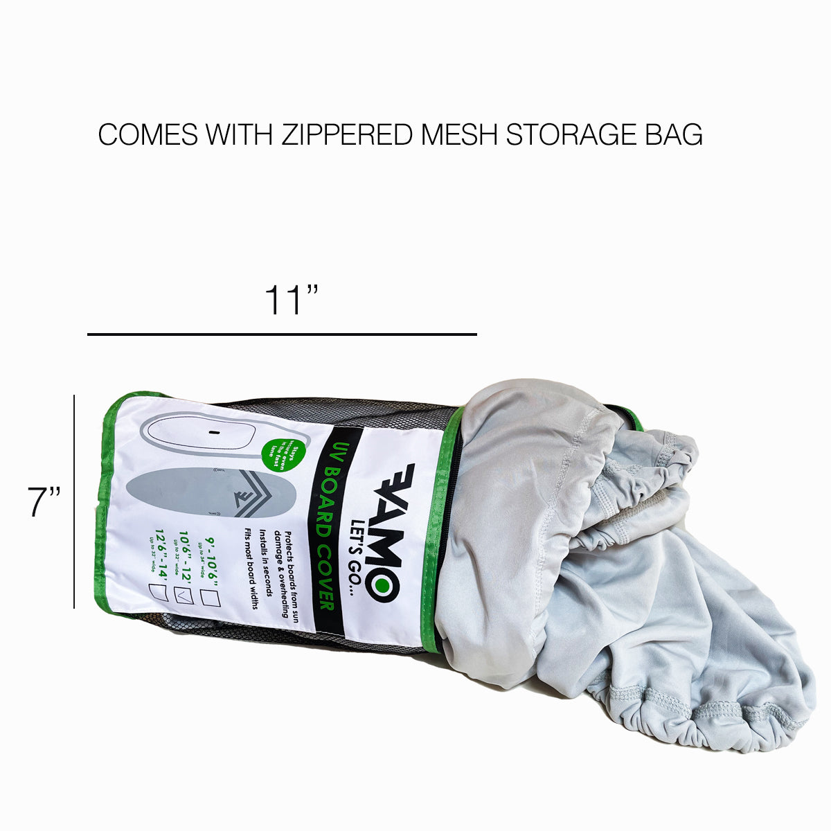 4 Way Stretch SUP Paddleboard Board Cover - 10'6 4 Way Stretch SUP Paddleboard Board Cover - 10'6" - 12' (Caribbean)