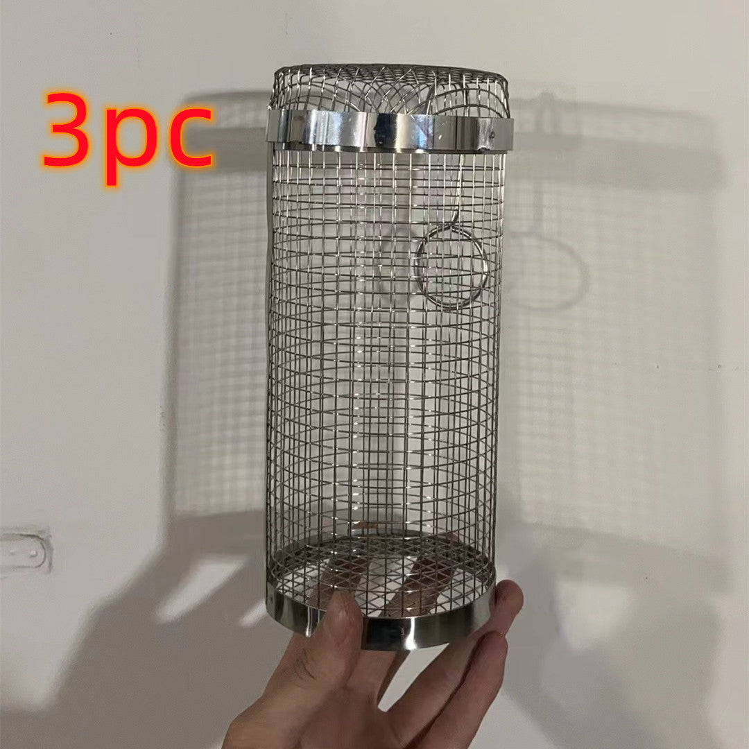 Portable Metal BBQ Grilling Basket for Outdoor Camping Portable Metal BBQ Grilling Basket for Outdoor Camping