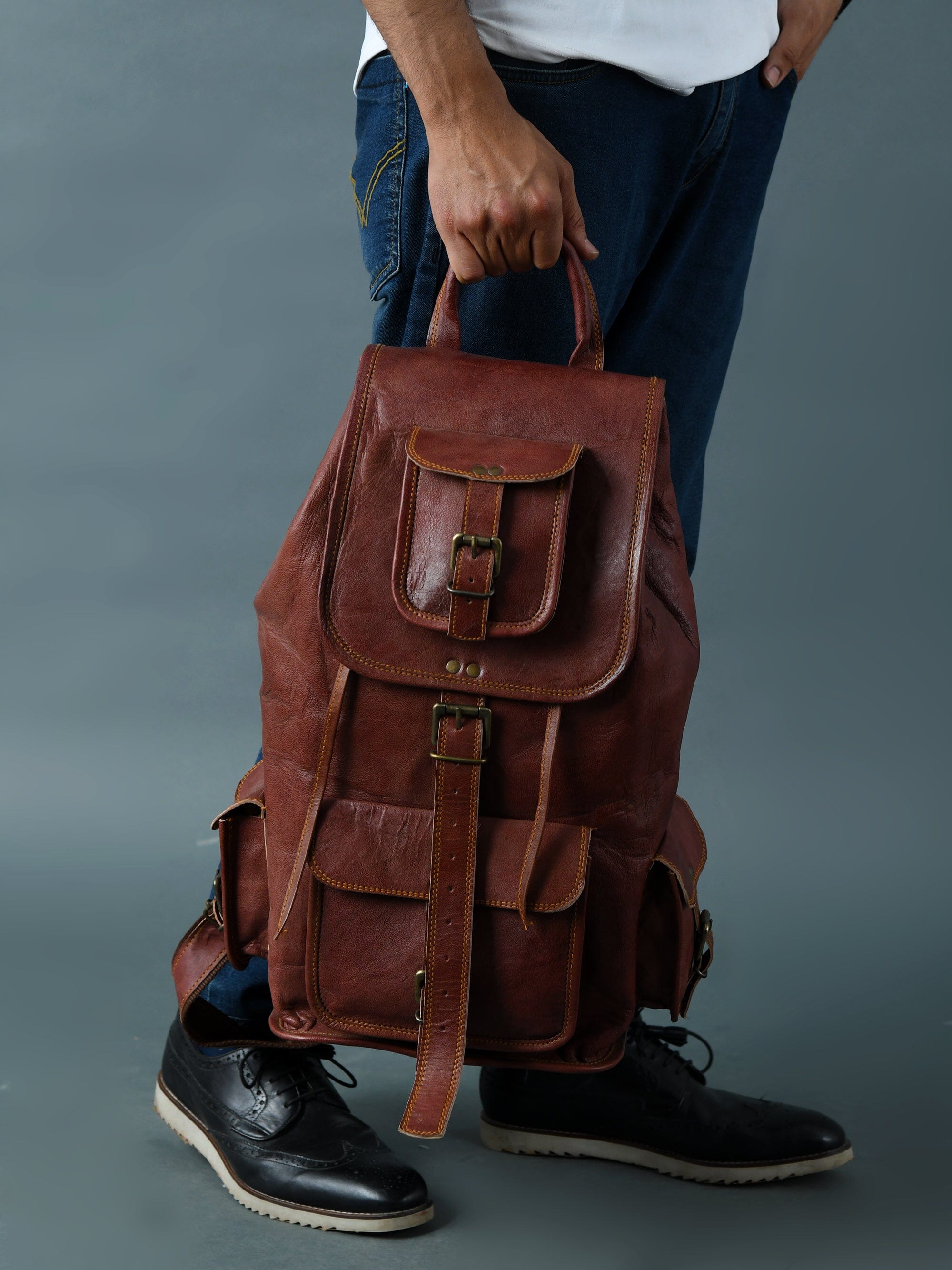 Rictus Hiking Backpack- Walnut Brown Rictus Hiking Backpack- Walnut Brown