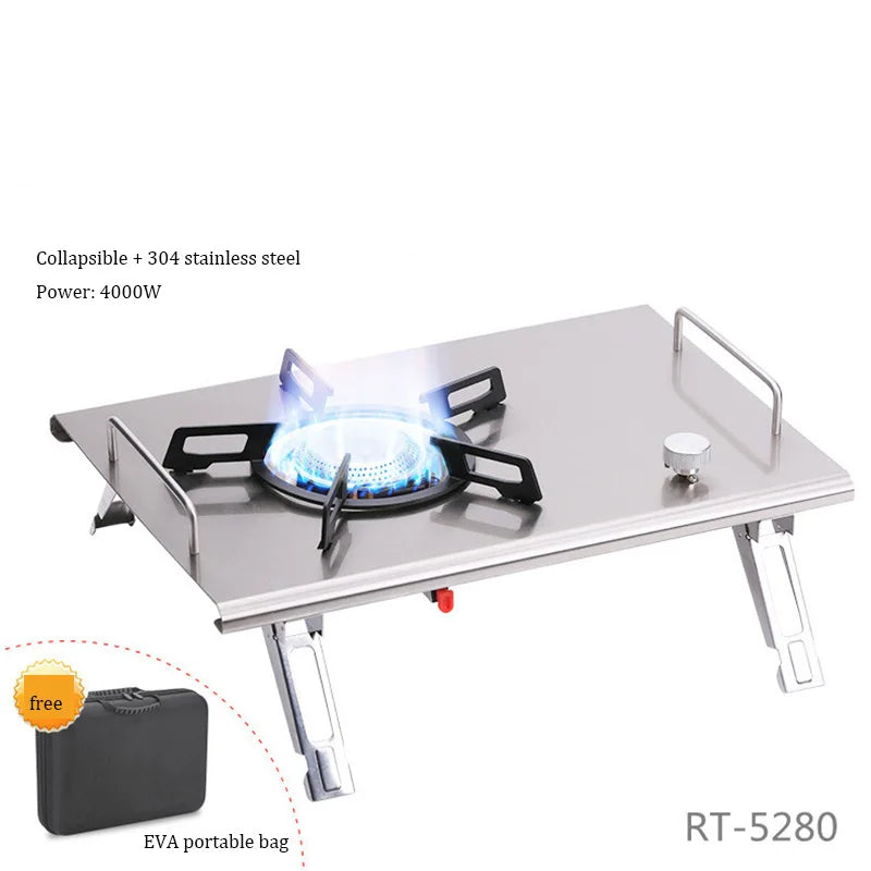 Camping Gas Stove Foldable IGT Gas Stove 4000W Stainless Steel Camping Table Stove Portable Outdoor Picnic Desktop Furnace Camping Gas Stove Foldable IGT Gas Stove 4000W Stainless Steel Camping Table Stove Portable Outdoor Picnic Desktop Furnace
