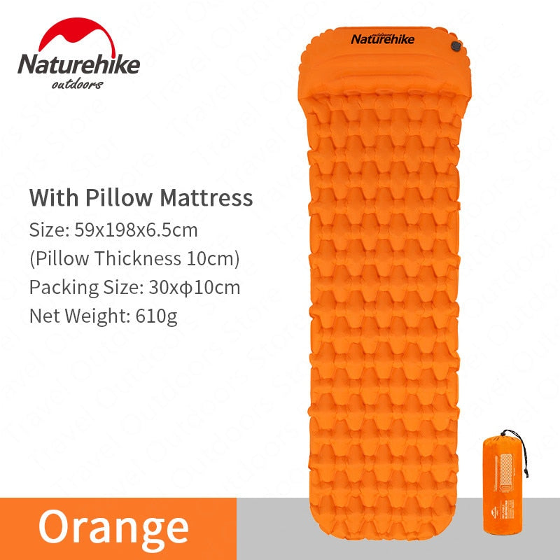 Naturehike Outdoor Camping Mat Inflatable Bag Inflatable Tent Sleeping Pad Ultralight Portable Picnic Air Mat Camping Picnic Pad Naturehike Outdoor Camping Mat Inflatable Bag Inflatable Tent Sleeping Pad Ultralight Portable Picnic Air Mat Camping Picnic Pad