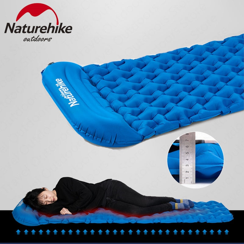 Naturehike Outdoor Camping Mat Inflatable Bag Inflatable Tent Sleeping Pad Ultralight Portable Picnic Air Mat Camping Picnic Pad Naturehike Outdoor Camping Mat Inflatable Bag Inflatable Tent Sleeping Pad Ultralight Portable Picnic Air Mat Camping Picnic Pad