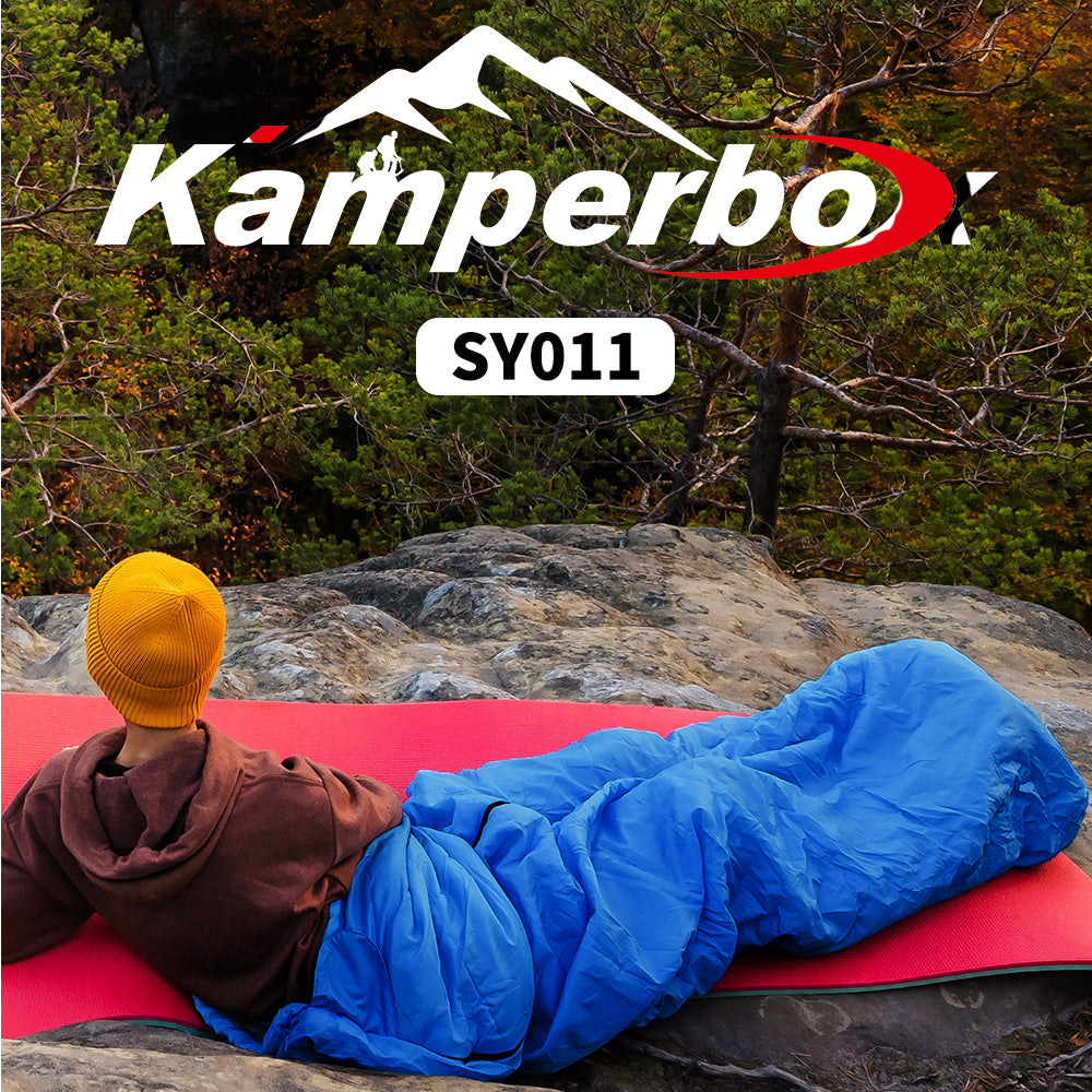 Kamperbox Camping Sleeping Bag Outdoor Camping 3 Season Sleeping Bag Camping Kamperbox Camping Sleeping Bag Outdoor Camping 3 Season Sleeping Bag Camping