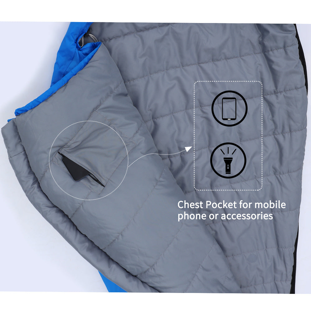 Kamperbox Camping Sleeping Bag Outdoor Camping 3 Season Sleeping Bag Camping Kamperbox Camping Sleeping Bag Outdoor Camping 3 Season Sleeping Bag Camping