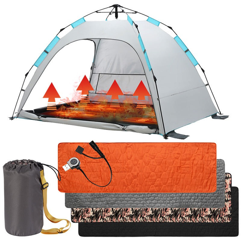 Winter New Smart Charging Portable Heating Sleeping Pad Outdoor Camping Sleeping Bag Pad Individual Camping Thermal Pad Winter New Smart Charging Portable Heating Sleeping Pad Outdoor Camping Sleeping Bag Pad Individual Camping Thermal Pad