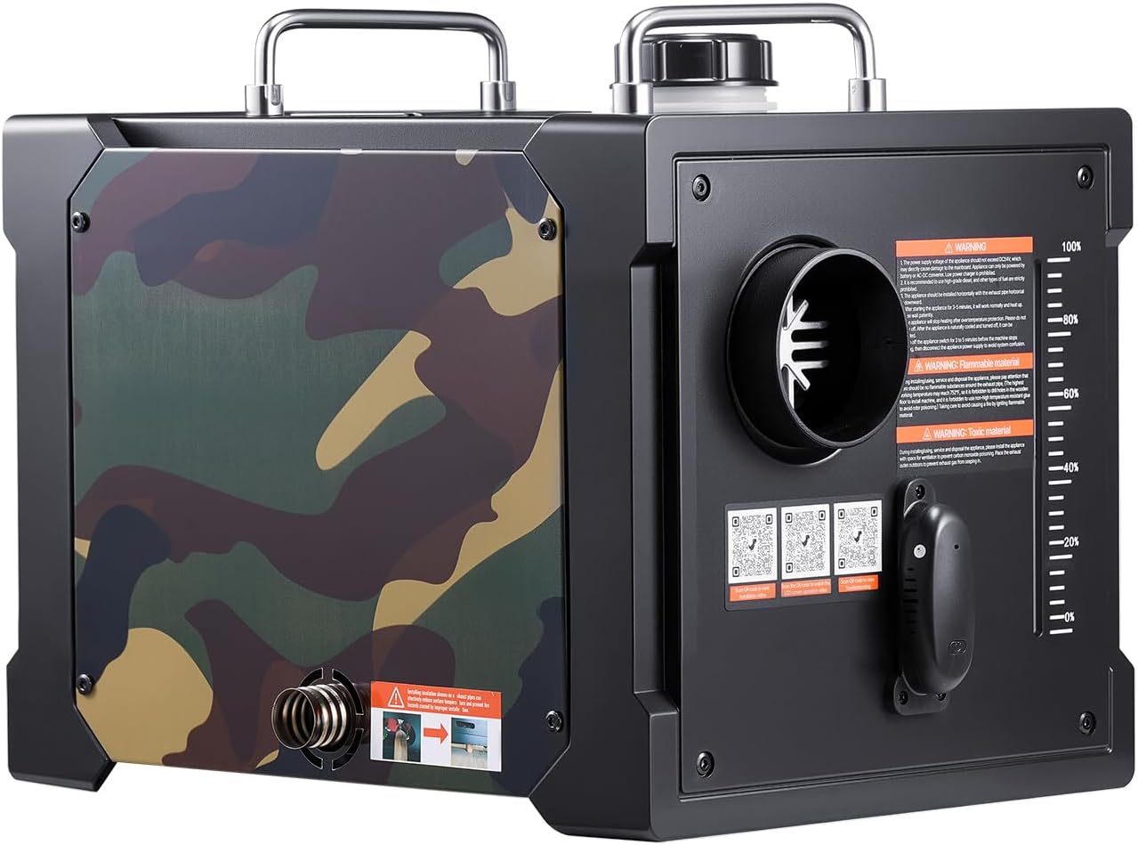 VEVOR Diesel Heater 8KW, DC 12V/24V, All in One Portable Diesel Air Heater with Bluetooth APP Control, Remote Control and LCD Screen, 1.9 Gal Fuel Tank for Trucks, Vans, RVs, Campers, and Garages VEVOR Diesel Heater 8KW, DC 12V/24V, All in One Portable Diesel Air Heater with Bluetooth APP Control, Remote Control and LCD Screen, 1.9 Gal Fuel Tank for Trucks, Vans, RVs, Campers, and Garages