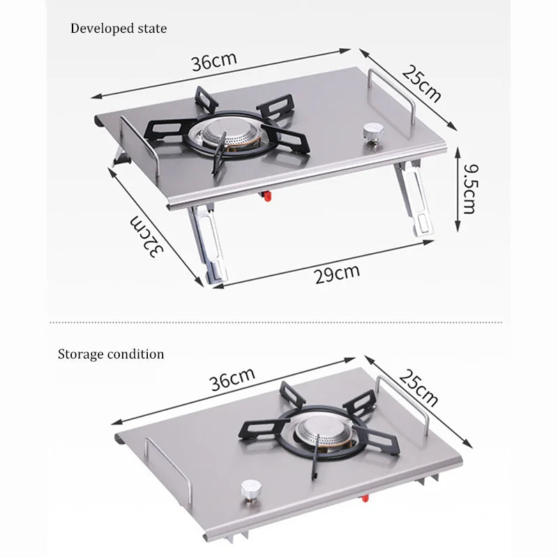 Camping Gas Stove Foldable IGT Gas Stove 4000W Stainless Steel Camping Table Stove Portable Outdoor Picnic Desktop Furnace Camping Gas Stove Foldable IGT Gas Stove 4000W Stainless Steel Camping Table Stove Portable Outdoor Picnic Desktop Furnace