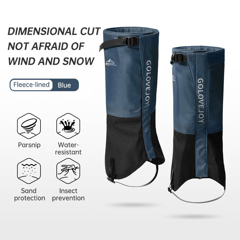 Hiking Skiing Leg Guard Foot Cover Men and Women Winter Outdoor Cold Warm Thickening Waterproof Wear-resistant Leg Cover Hiking Skiing Leg Guard Foot Cover Men and Women Winter Outdoor Cold Warm Thickening Waterproof Wear-resistant Leg Cover