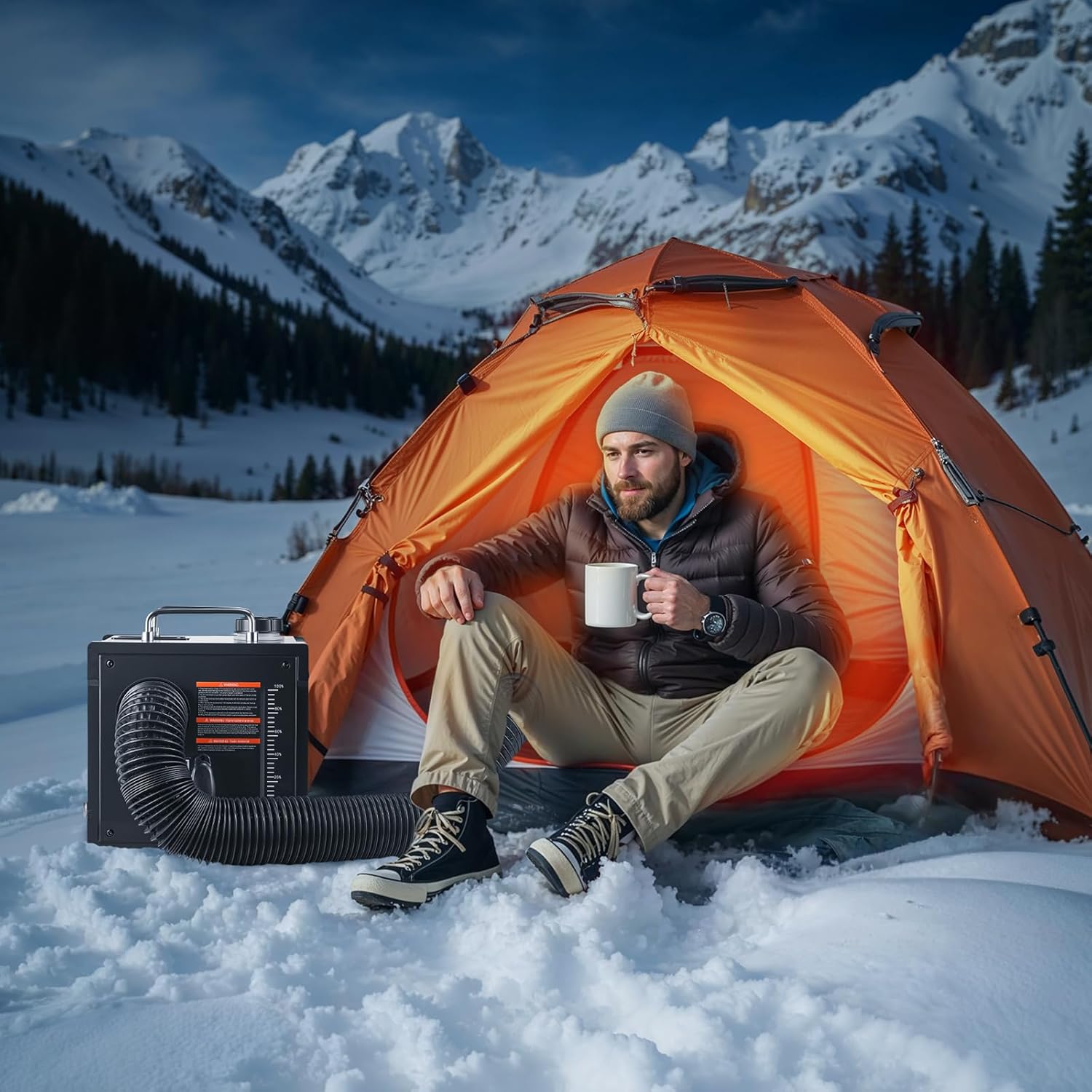 VEVOR Diesel Heater 8KW, DC 12V/24V, All in One Portable Diesel Air Heater with Bluetooth APP Control, Remote Control and LCD Screen, 1.9 Gal Fuel Tank for Trucks, Vans, RVs, Campers, and Garages VEVOR Diesel Heater 8KW, DC 12V/24V, All in One Portable Diesel Air Heater with Bluetooth APP Control, Remote Control and LCD Screen, 1.9 Gal Fuel Tank for Trucks, Vans, RVs, Campers, and Garages