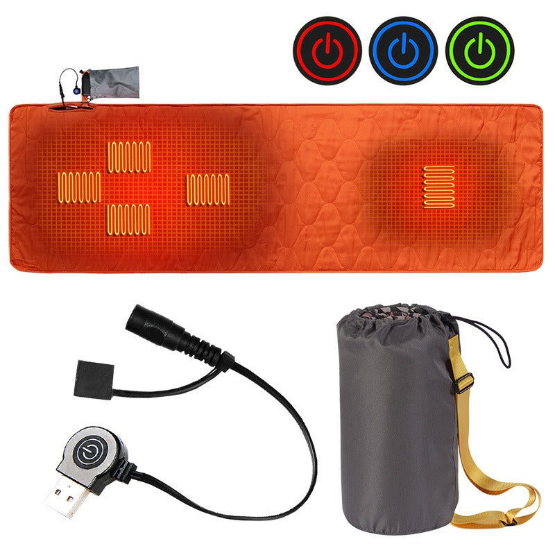 Winter New Smart Charging Portable Heating Sleeping Pad Outdoor Camping Sleeping Bag Pad Individual Camping Thermal Pad Winter New Smart Charging Portable Heating Sleeping Pad Outdoor Camping Sleeping Bag Pad Individual Camping Thermal Pad