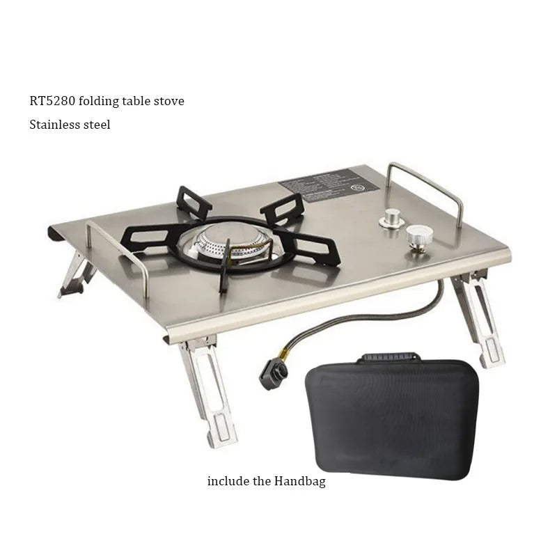 Camping Gas Stove Foldable IGT Gas Stove 4000W Stainless Steel Camping Table Stove Portable Outdoor Picnic Desktop Furnace Camping Gas Stove Foldable IGT Gas Stove 4000W Stainless Steel Camping Table Stove Portable Outdoor Picnic Desktop Furnace