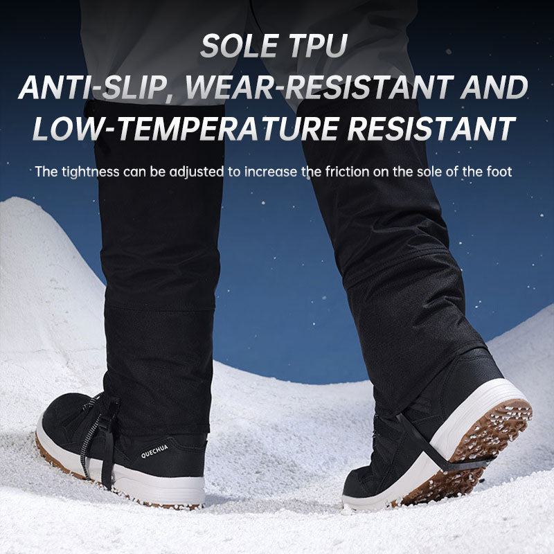 Hiking Skiing Leg Guard Foot Cover Men and Women Winter Outdoor Cold Warm Thickening Waterproof Wear-resistant Leg Cover Hiking Skiing Leg Guard Foot Cover Men and Women Winter Outdoor Cold Warm Thickening Waterproof Wear-resistant Leg Cover
