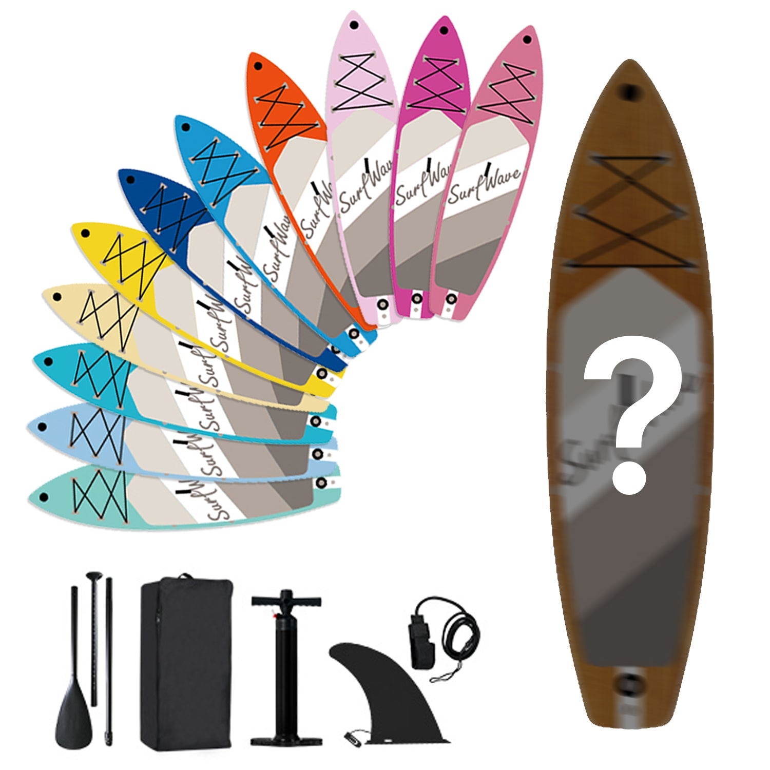 Random color paddle board Random color paddle board
