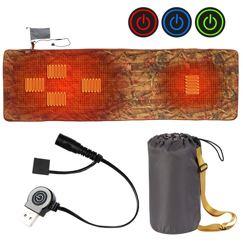Winter New Smart Charging Portable Heating Sleeping Pad Outdoor Camping Sleeping Bag Pad Individual Camping Thermal Pad Winter New Smart Charging Portable Heating Sleeping Pad Outdoor Camping Sleeping Bag Pad Individual Camping Thermal Pad