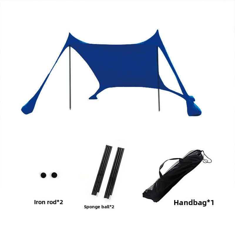 Family beach tent, large pop-up parasol, beach shelter, sun shade. Stable poles with portable carry bag. Outdoor shade. Family beach tent, large pop-up parasol, beach shelter, sun shade. Stable poles with portable carry bag. Outdoor shade.