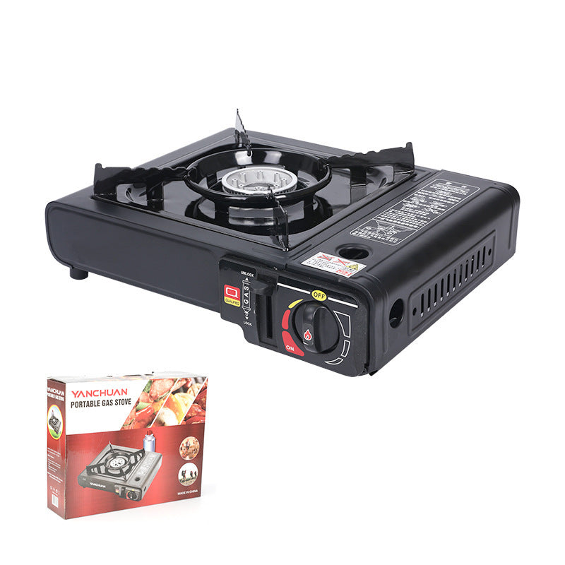 Single - burner Butane Camping Stove, windproof, adjustable, portable Single - burner Butane Camping Stove, windproof, adjustable, portable