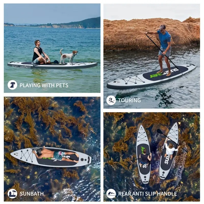 2025 Hurricane-Ready SUP Board|10ft Inflatable Surf/Yoga Hybrid|Free 8-Premium Kit|Military-Grade Deck|300lbs Capacity|Labor Day Sale $80 OFF 2025 Hurricane-Ready SUP Board|10ft Inflatable Surf/Yoga Hybrid|Free 8-Premium Kit|Military-Grade Deck|300lbs Capacity|Labor Day Sale $80 OFF