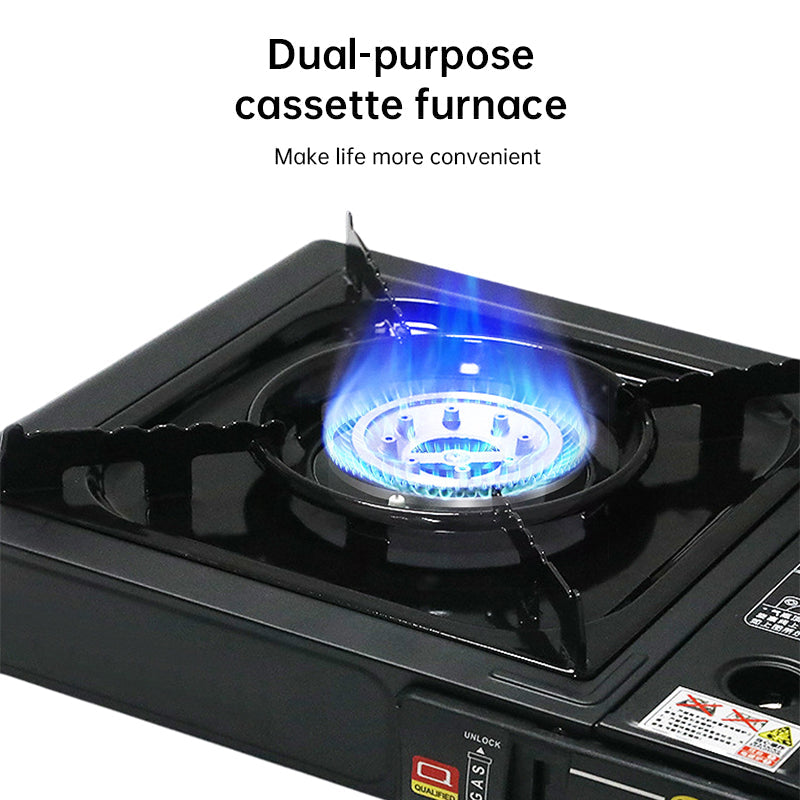 Single - burner Butane Camping Stove, windproof, adjustable, portable Single - burner Butane Camping Stove, windproof, adjustable, portable