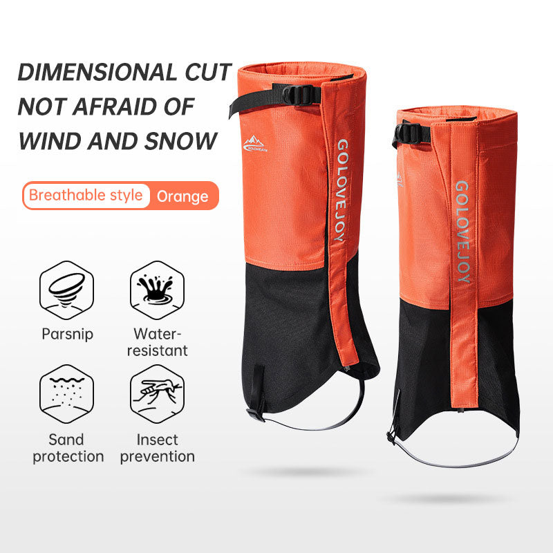 Hiking Skiing Leg Guard Foot Cover Men and Women Winter Outdoor Cold Warm Thickening Waterproof Wear-resistant Leg Cover Hiking Skiing Leg Guard Foot Cover Men and Women Winter Outdoor Cold Warm Thickening Waterproof Wear-resistant Leg Cover