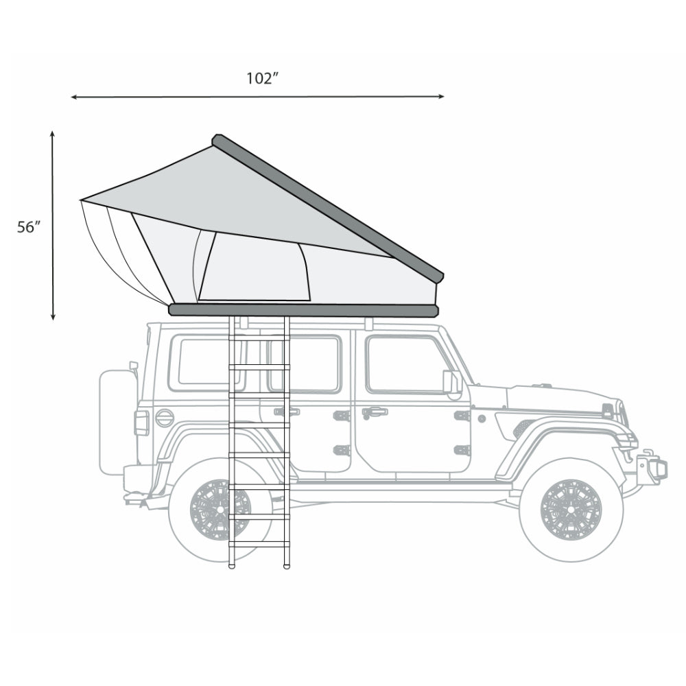 ÖVRLNDR 2P ROOF TOP TENT (Tan) ÖVRLNDR 2P ROOF TOP TENT (Tan)