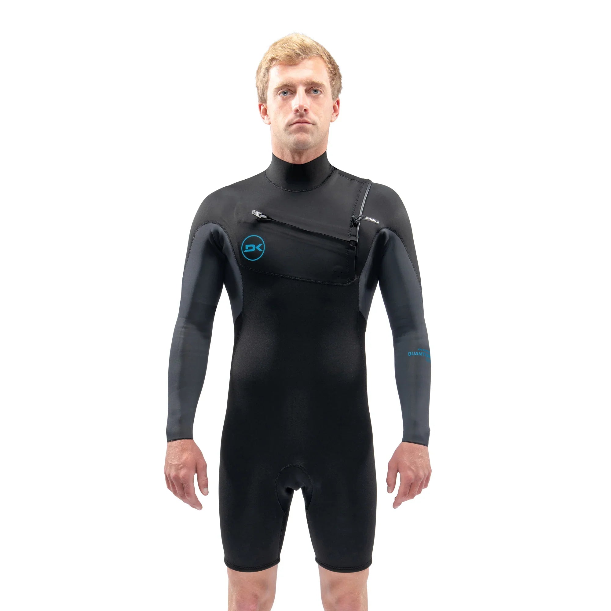 Dakine Mens Quantum L/S Chest Zip Shorty 2/2 Dakine Mens Quantum L/S Chest Zip Shorty 2/2