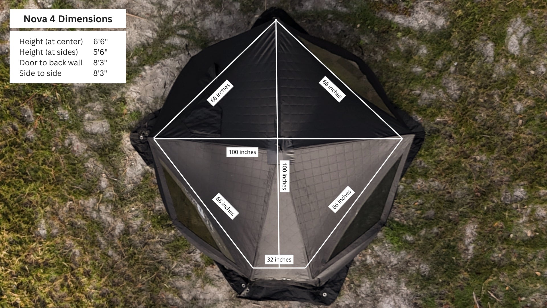 Nova 4 Sauna Tent Starter Package (4-person) Nova 4 Sauna Tent Starter Package (4-person)