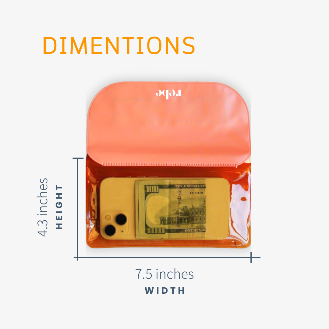 Waterproof Phone Dry Bag Pouch, for Swimming, Diving, Kayaking, Snorkeling, Festivals| Keep Phone Safe from Water & Sand | Summer Essential Waterproof Phone Dry Bag Pouch, for Swimming, Diving, Kayaking, Snorkeling, Festivals| Keep Phone Safe from Water & Sand | Summer Essential