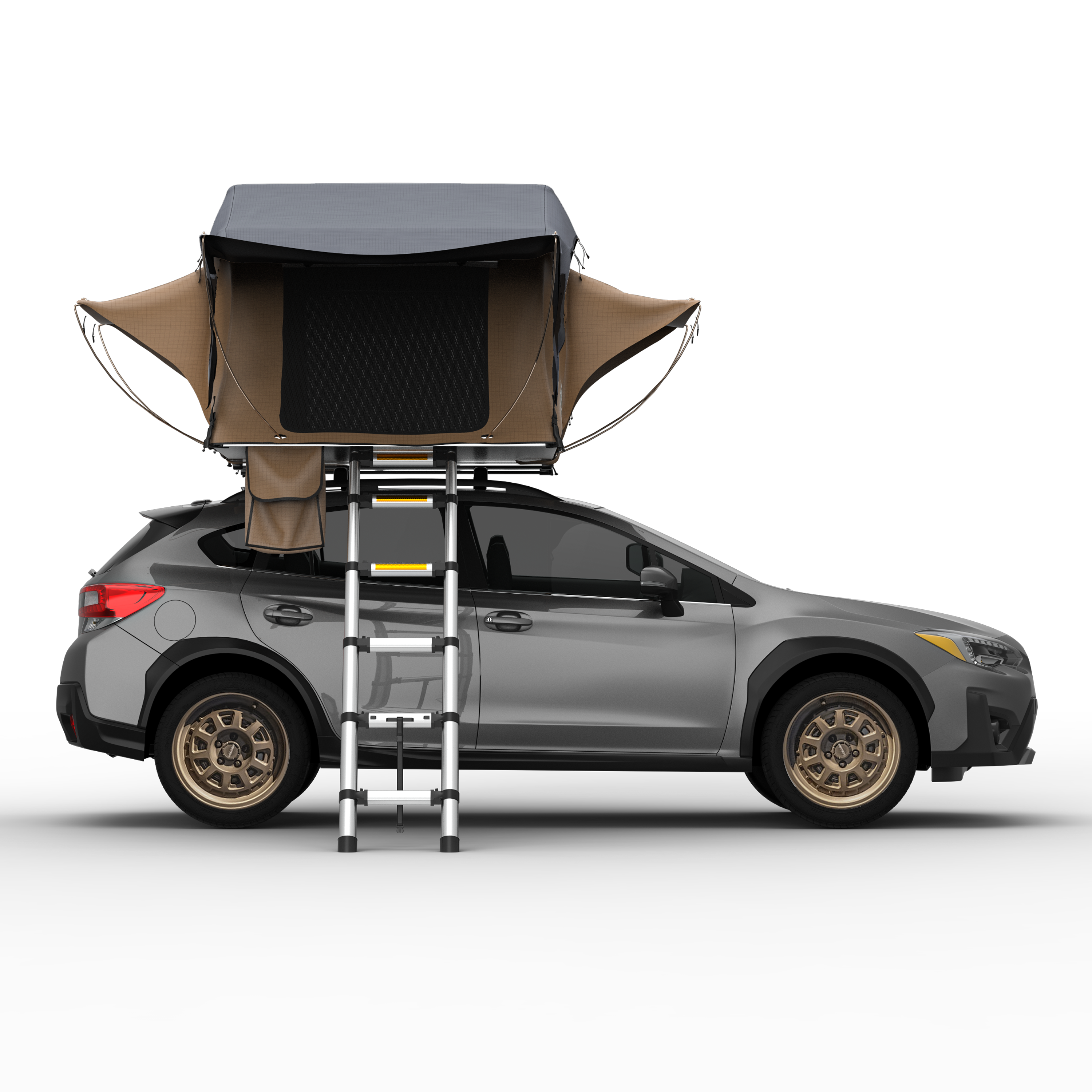 Trailhead Softshell Rooftop Tent – 2 Person – Tan – Lightweight Camping Setup Trailhead Softshell Rooftop Tent – 2 Person – Tan – Lightweight Camping Setup