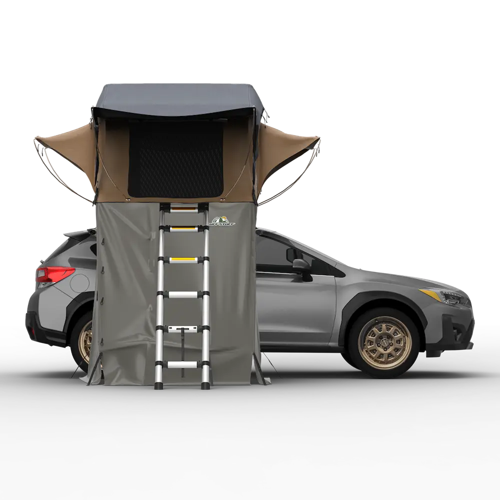 Trailhead Softshell Rooftop Tent – 2 Person – Tan – Lightweight Camping Setup Trailhead Softshell Rooftop Tent – 2 Person – Tan – Lightweight Camping Setup