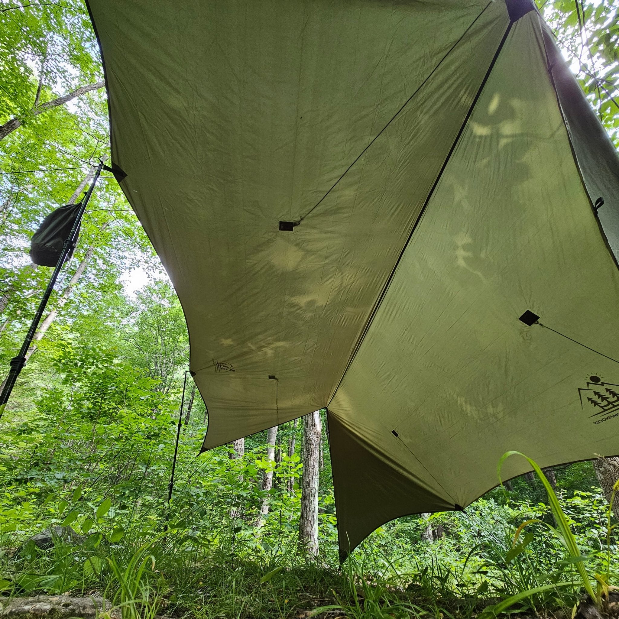 Hideaway Tarp – 12' Hammock Rain Tarp Hideaway Tarp – 12' Hammock Rain Tarp