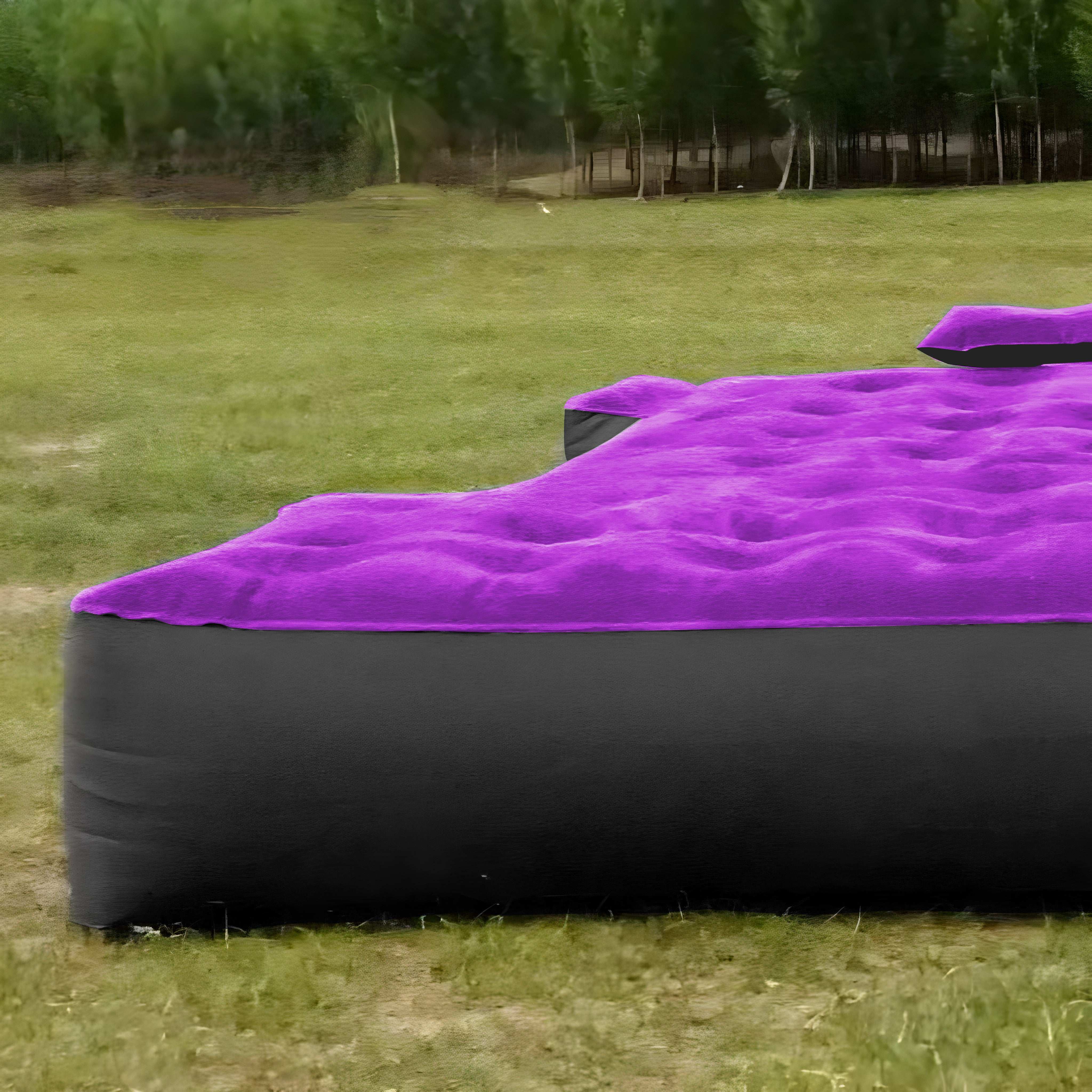 DikaSun Truck Bed Air Mattress – Fits 5.5 to 6.5 ft Beds | Blue