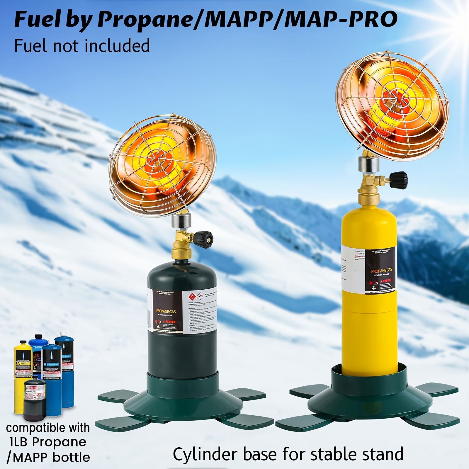 6200 BTU Portable Propane Heater