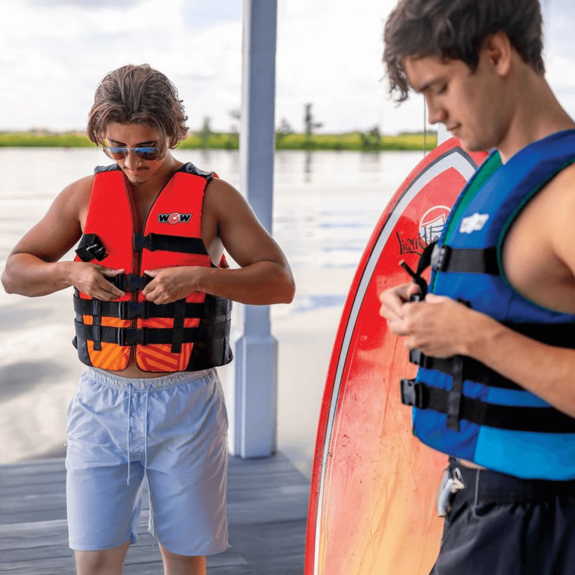 WOW VIS-Wave Adult Life Vest – Blue