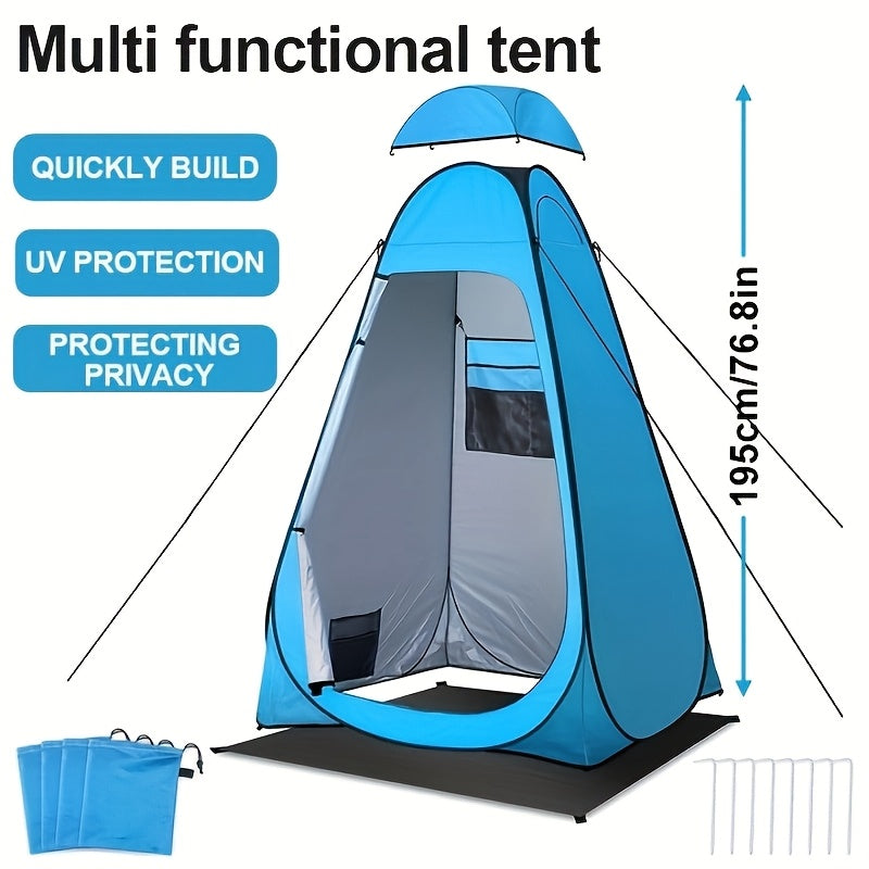 Pop-Up Privacy Tent – Portable Outdoor Shower & Changing Room