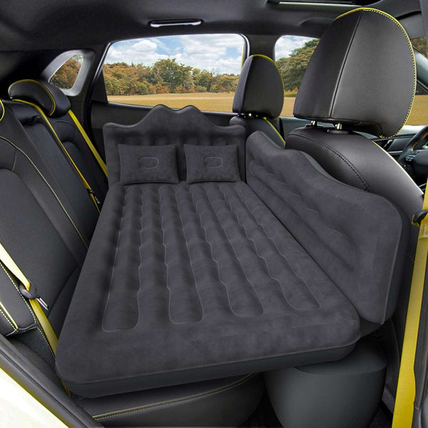 DikaSun Backseat Air Mattress for SUV, Car & Truck – 24" Width | Black