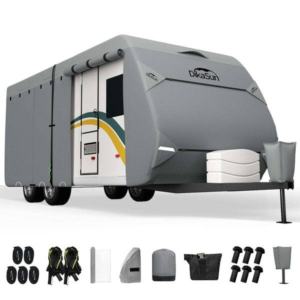 DikaSun Travel Trailer Cover – 7-Layer Roof