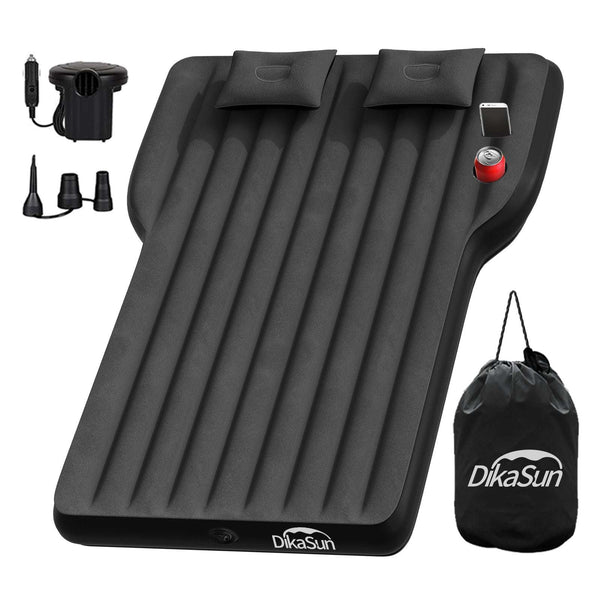 DikaSun Tesla Model Y Air Mattress – Inflatable SUV Camping Bed with Pump & 2 Pillows