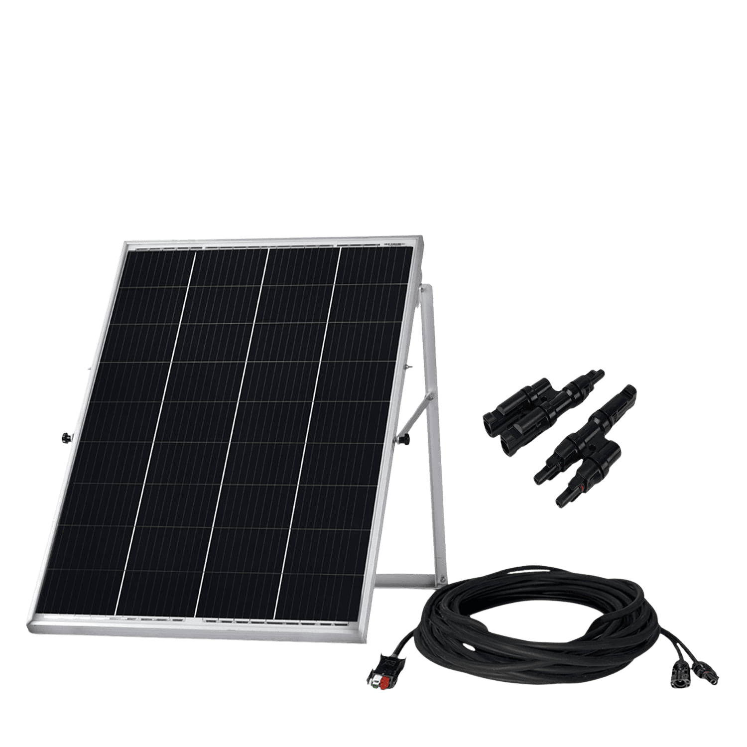 Nature's Generator 100W Rigid Solar Panel — Monocrystalline, All-Season