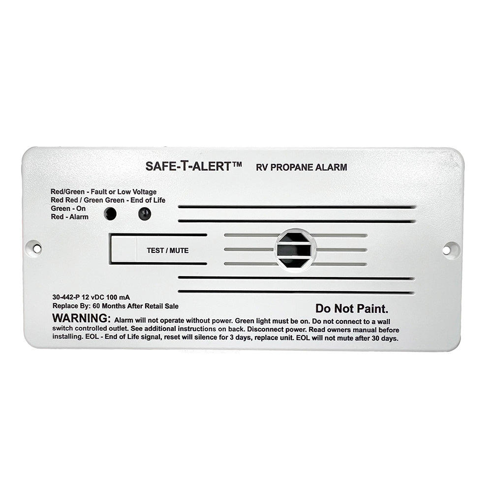 Safe-T-Alert 30 Series 12V RV Propane Alarm – White