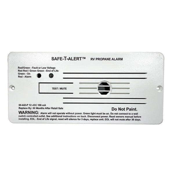 Safe-T-Alert 30 Series 12V RV Propane Alarm – White