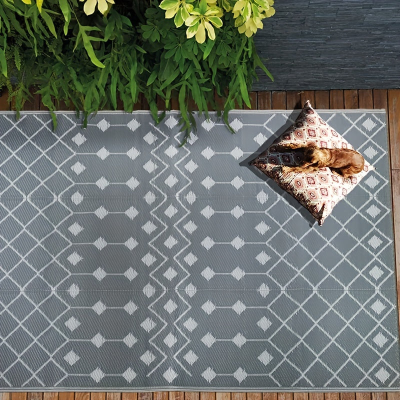 6' x 9' Outdoor Waterproof Patio Rug