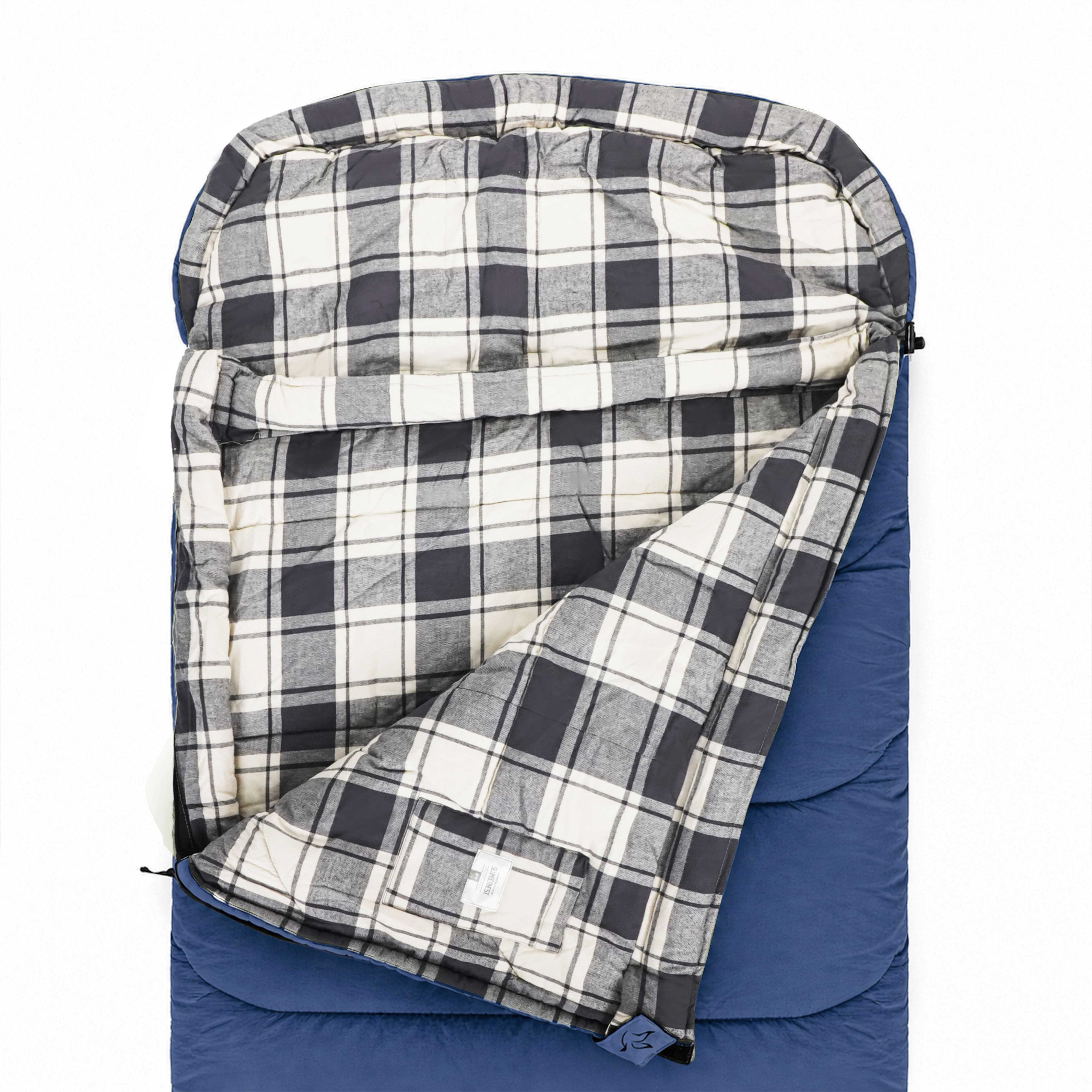 White Duck Slumbernest™ 20°F Flannel-Lined Sleeping Bag