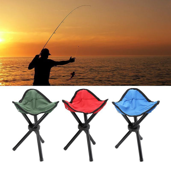 Portable Folding Fishing Chair - Outdoor Stool for Camping & Travel