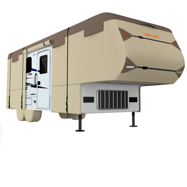Umbrauto Fifth-Wheel RV Cover with Tire Covers