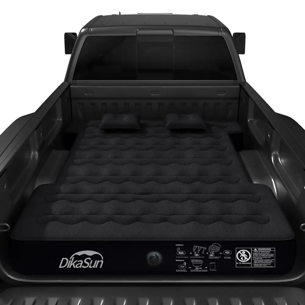 DikaSun Pickup Truck Bed Air Mattress – Fits 5.5 to 6.5 ft Beds