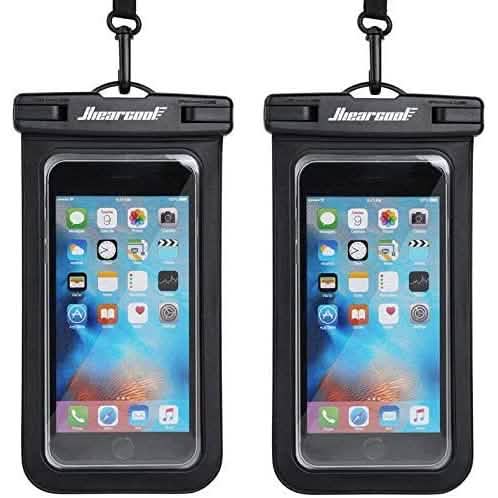 2-Pack Universal Waterproof Phone Cases