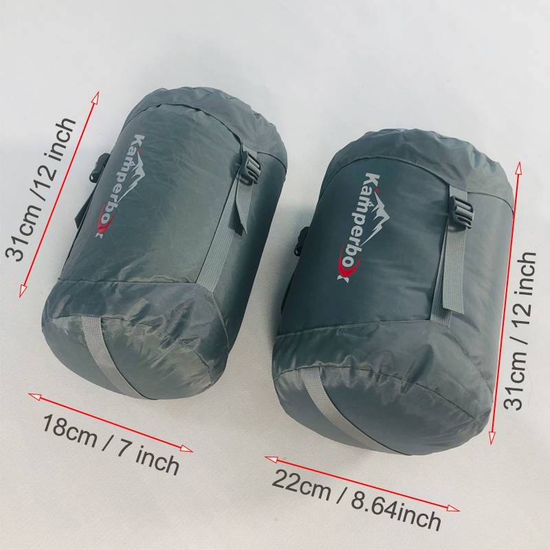 Kamperbox Ultra Light Down Sleeping Bag – 25°F Rated, 4-Season Mummy Bag