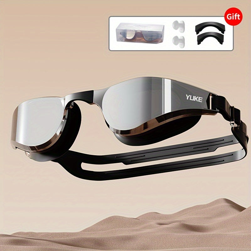 Anti-Fog Swimming Goggles – HD Waterproof Silicone